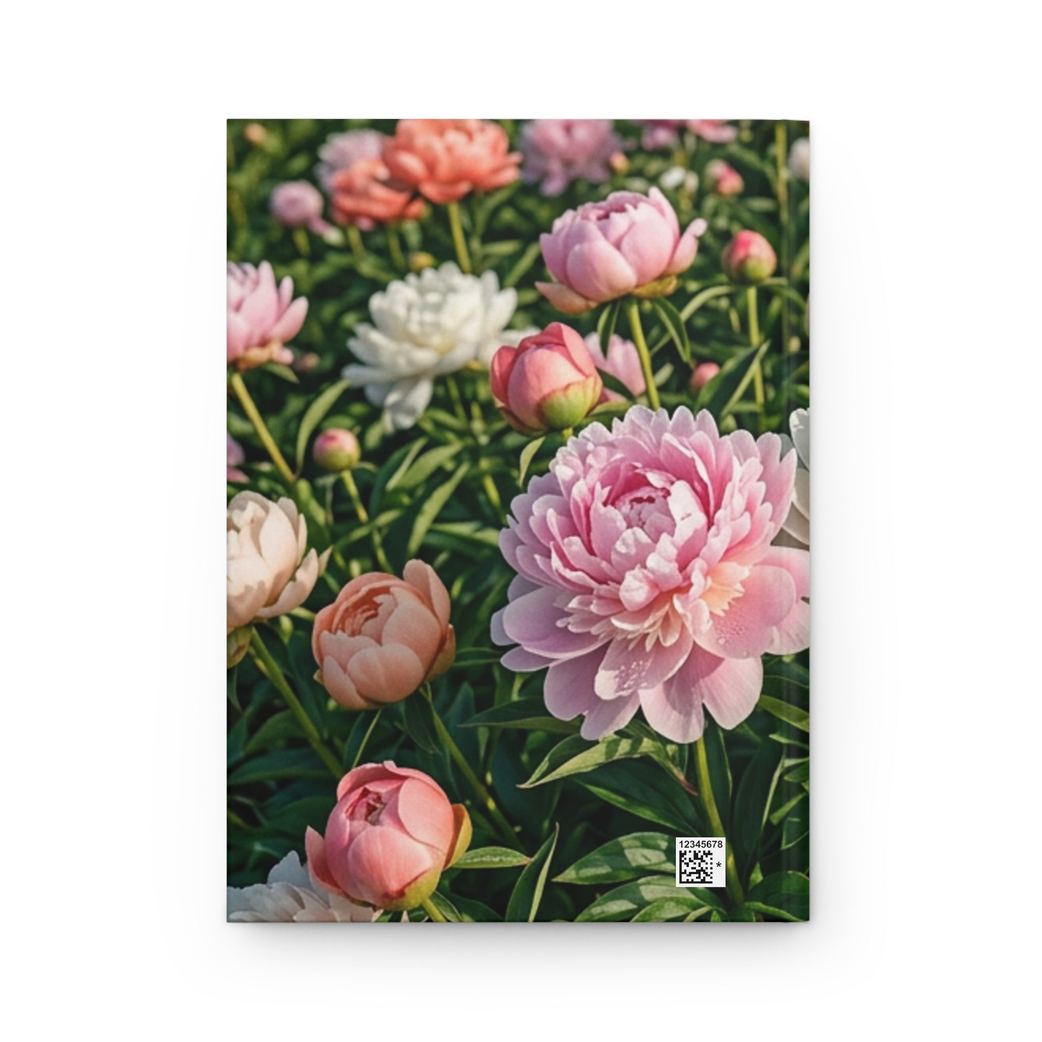 Hardcover Journal — Floral Peonies "I Don't Need To Write That Down" Notebook for Busy Minds