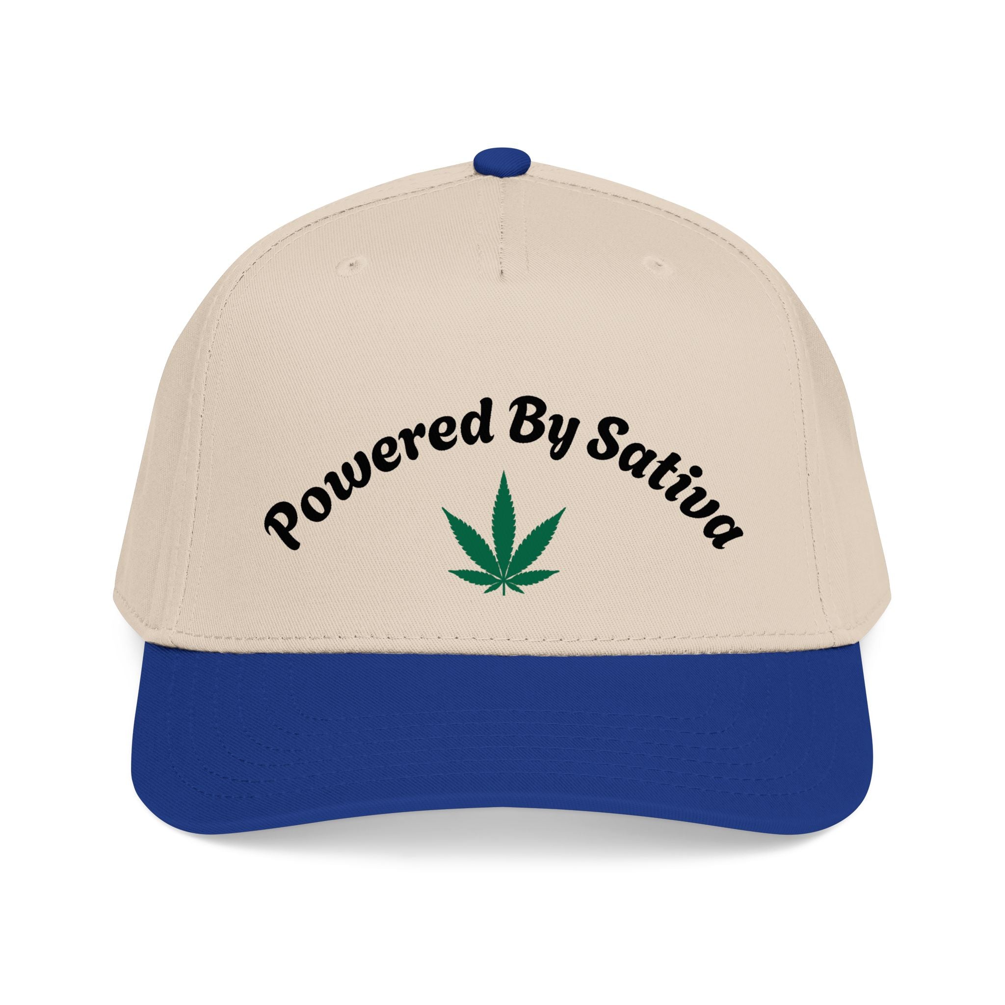 Powered By Sativa Mid Profile Baseball Cap