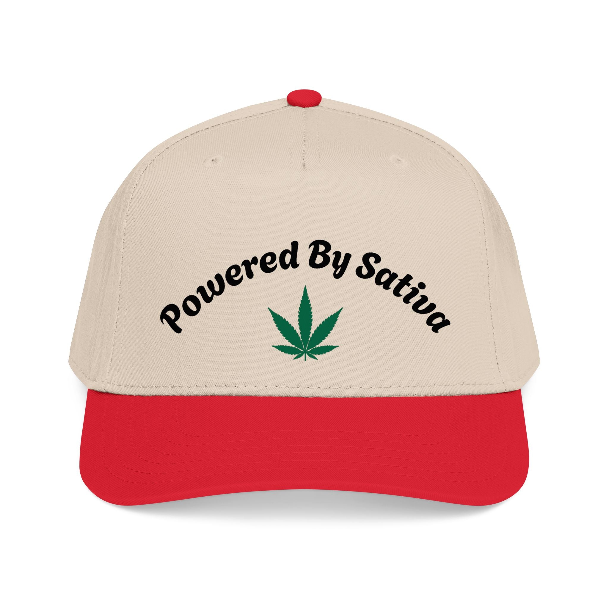 Powered By Sativa Mid Profile Baseball Cap