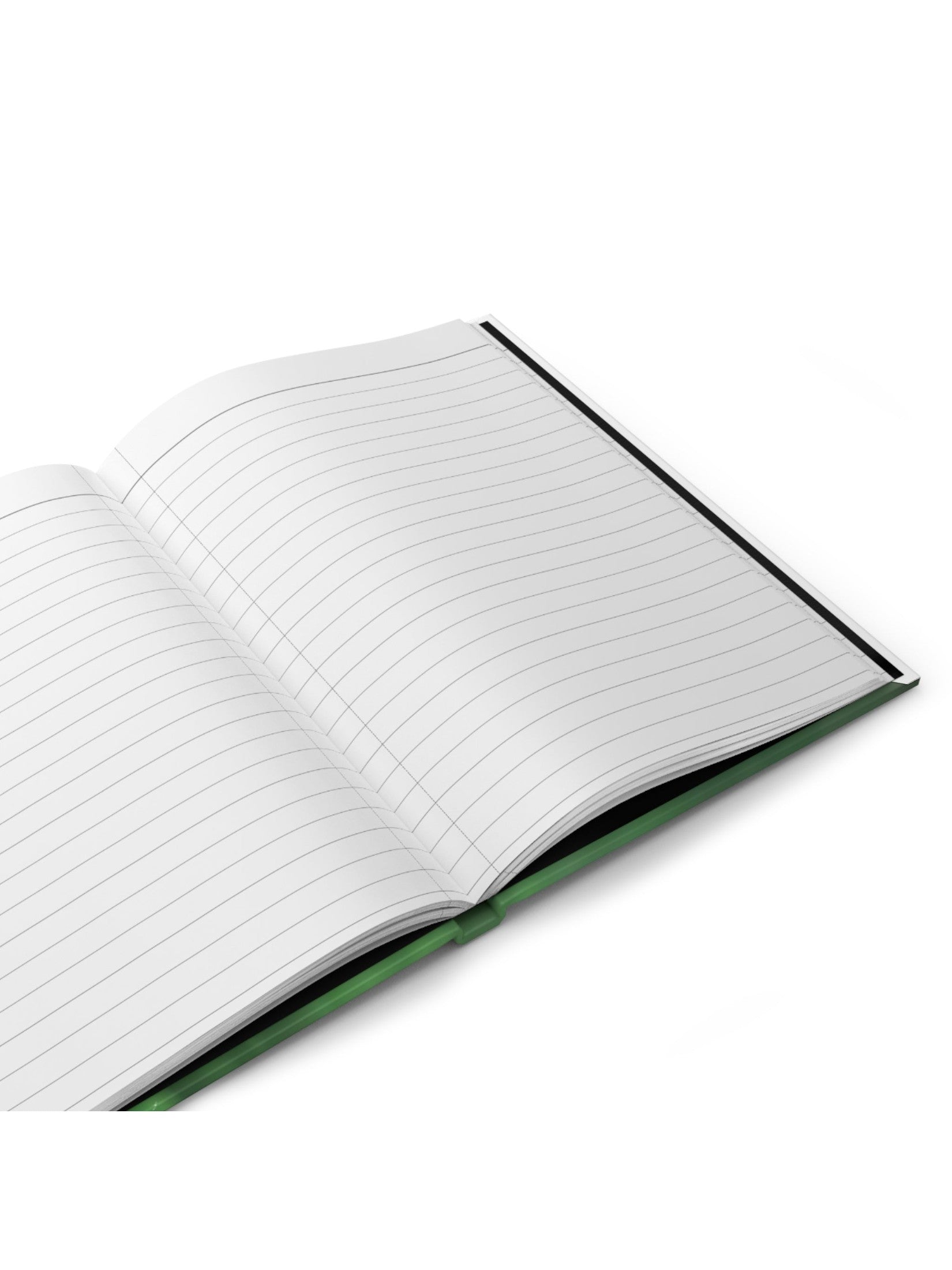 Aurora Hardcover Journal — Northern Lights Matte Notebook for Travel, Dreaming & Daily Notes