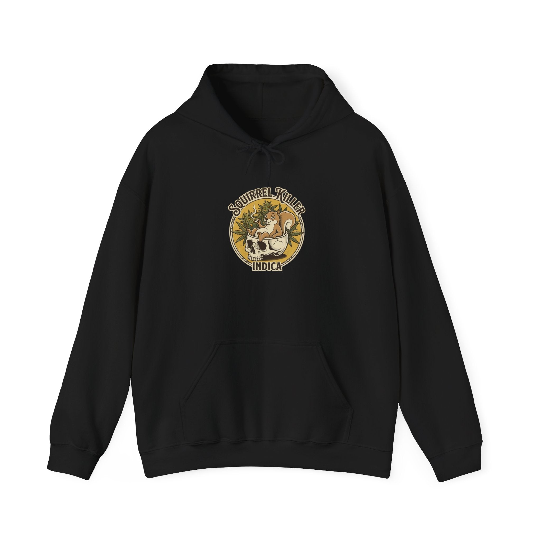 Hoodie — 'Squirrel Killer' Logo Hooded Sweatshirt