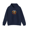 Scenic Roadside Boutique Hoodie — Vintage Sunset Landscape Graphic