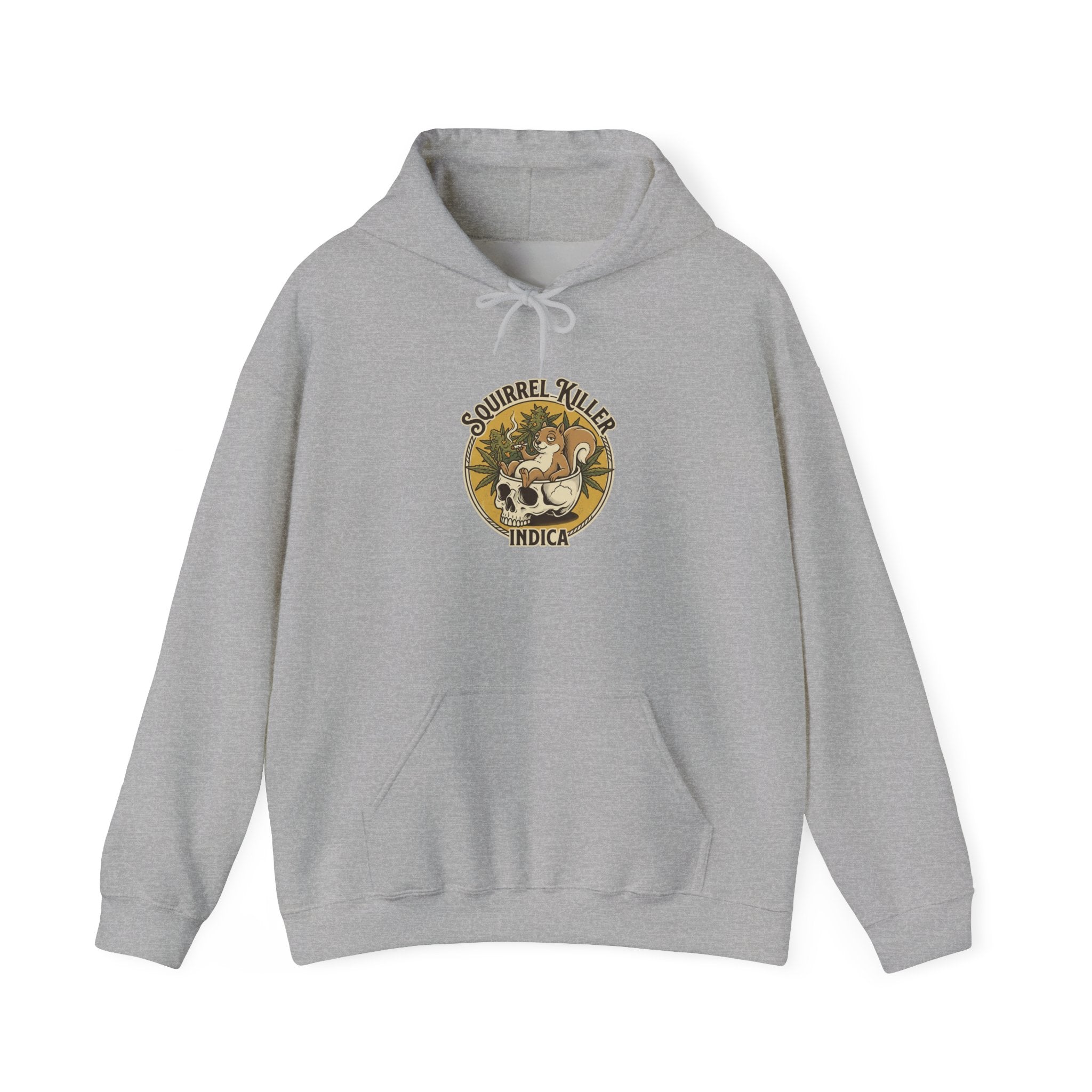 Hoodie — 'Squirrel Killer' Logo Hooded Sweatshirt
