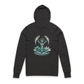 Trident Sea Goddess Hooded Long Sleeve Tee
