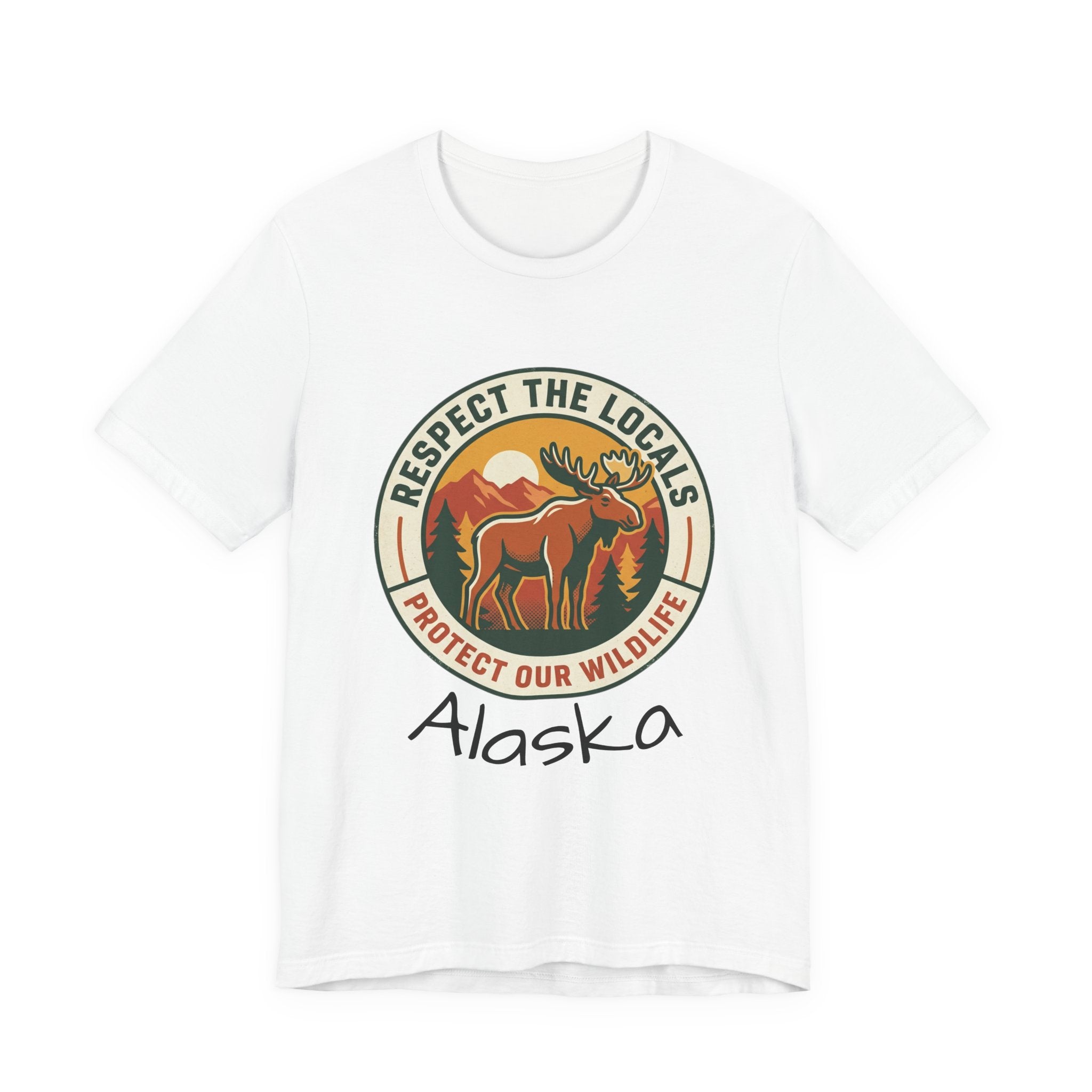 Respect the Locals Moose Tee | Protect Our Wildlife
