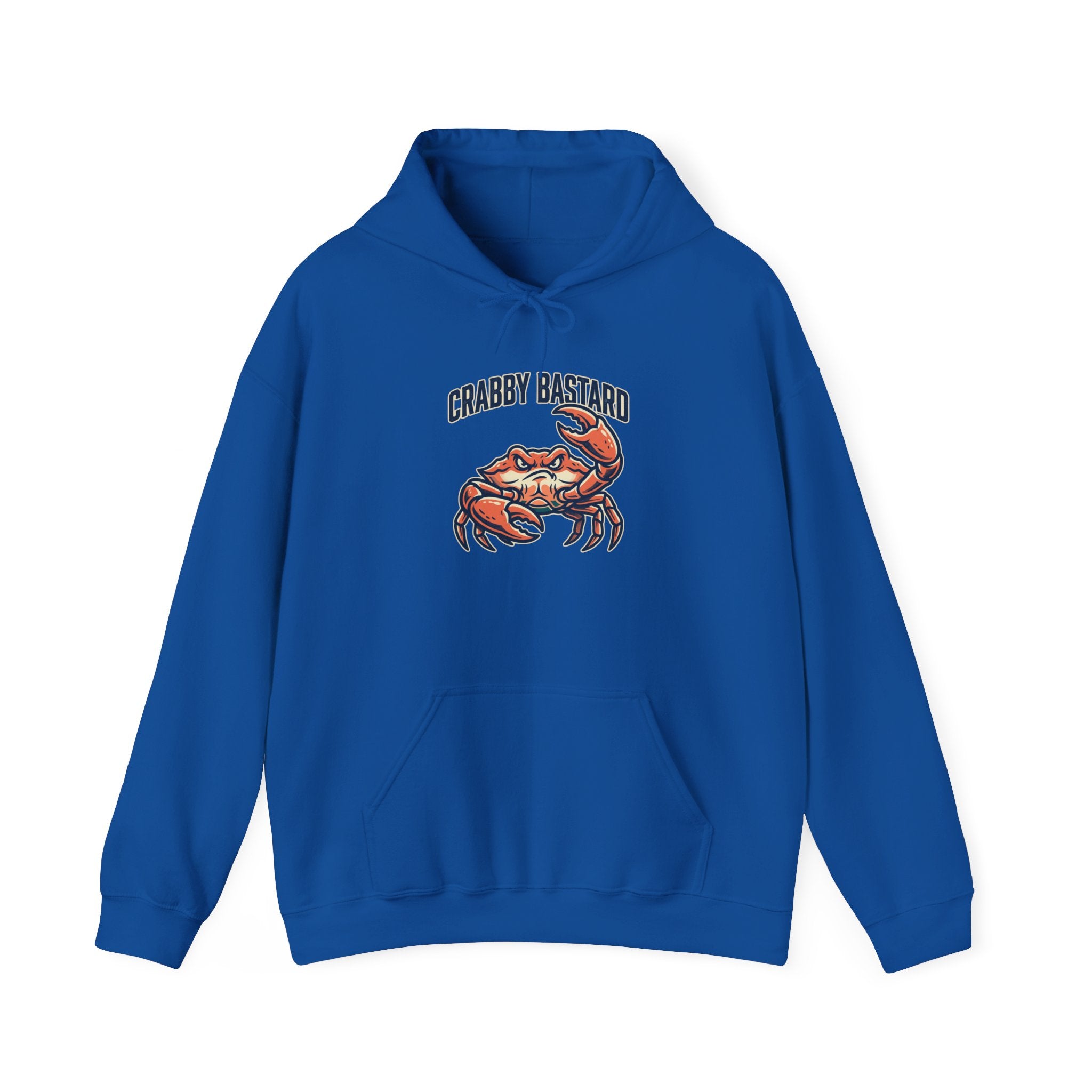 Crabby Bastard Crab Hoodie – Funny Coastal Beach Pullover