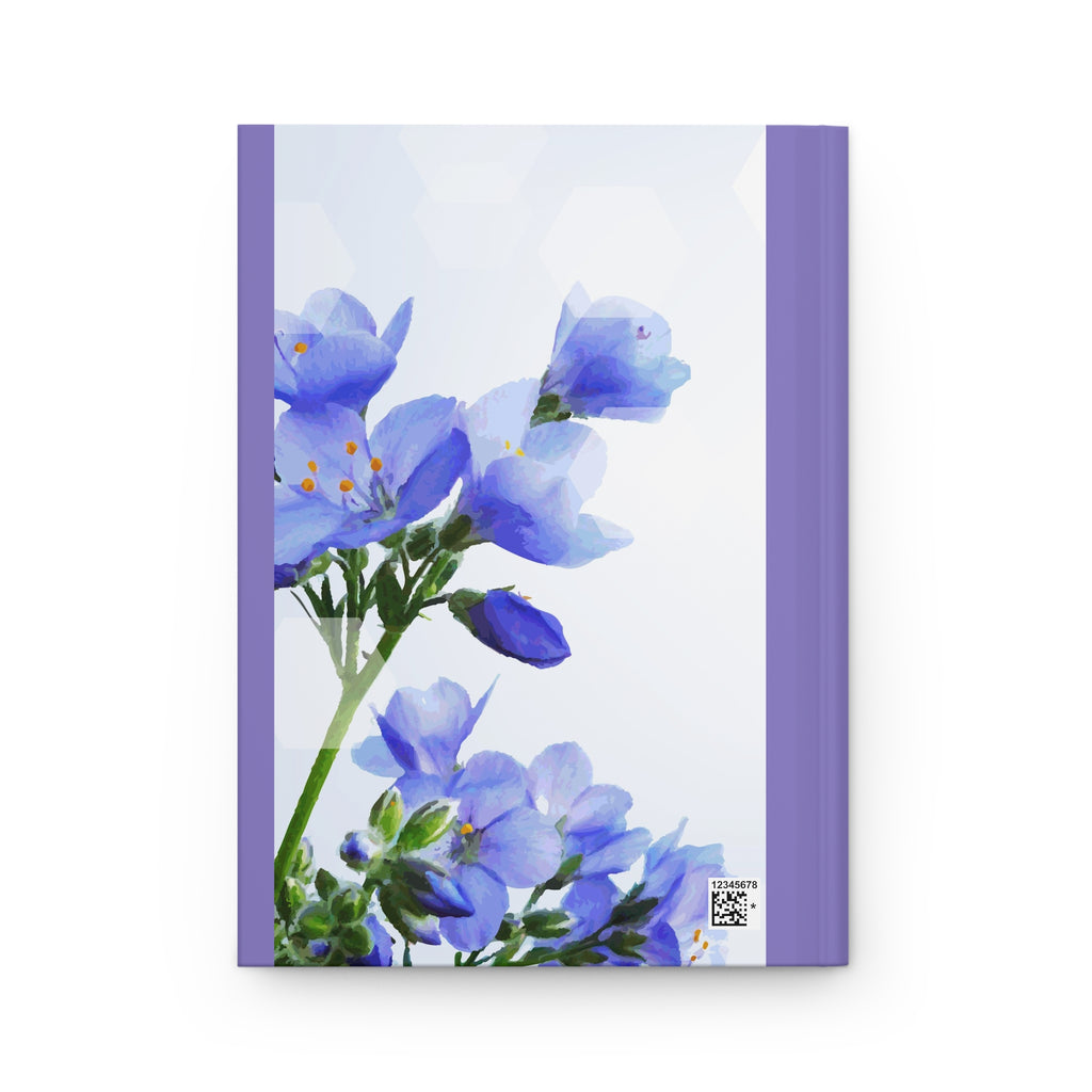 Floral Hardcover Journal — "Strange Ideas and Impure Thoughts"