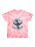 Tie-Dye Tee with Mermaid & Whale Moon Graphic