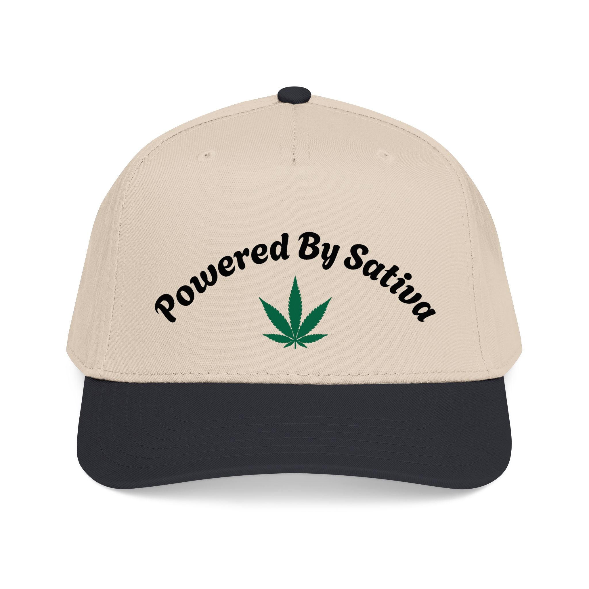 Powered By Sativa Mid Profile Baseball Cap