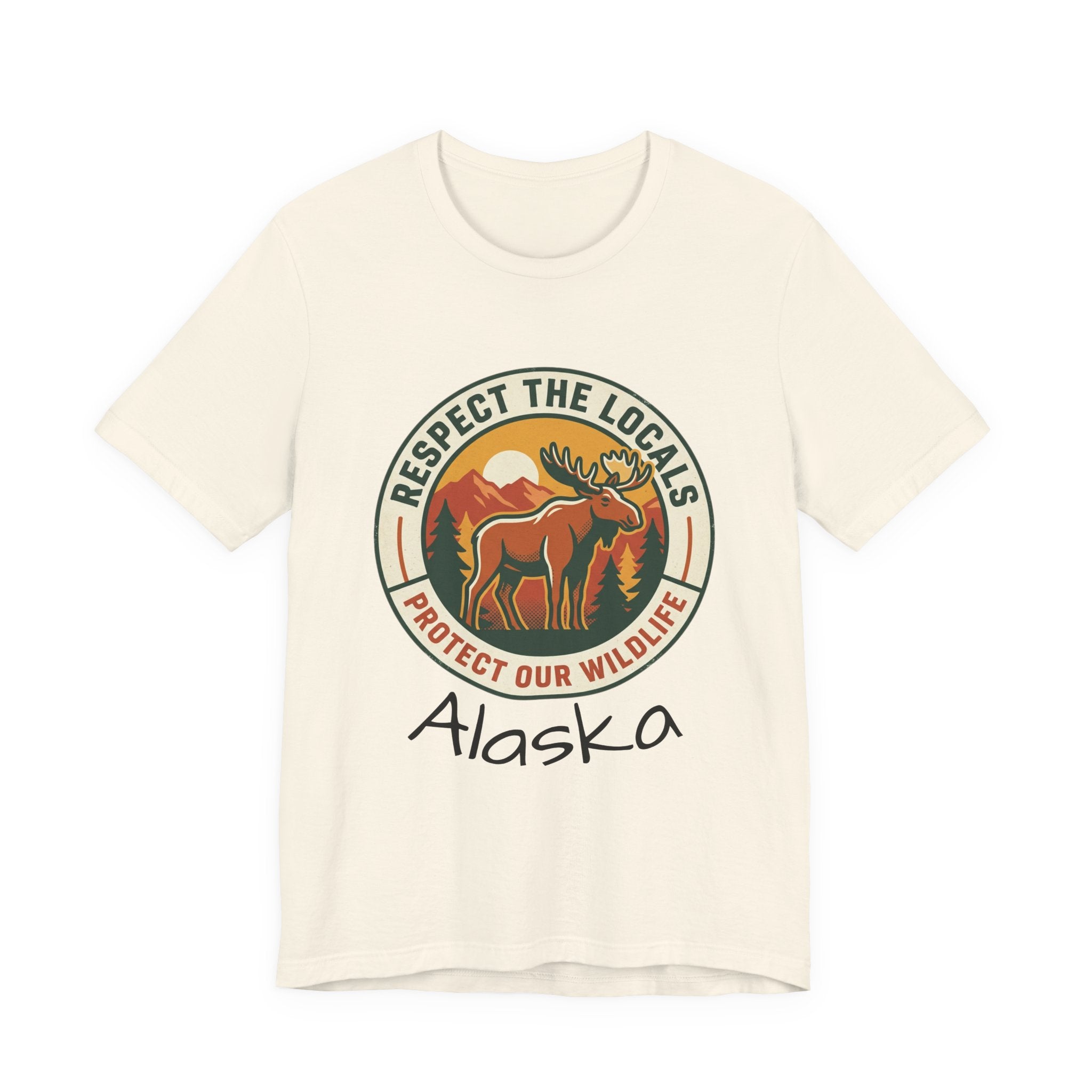Respect the Locals Moose Tee | Protect Our Wildlife